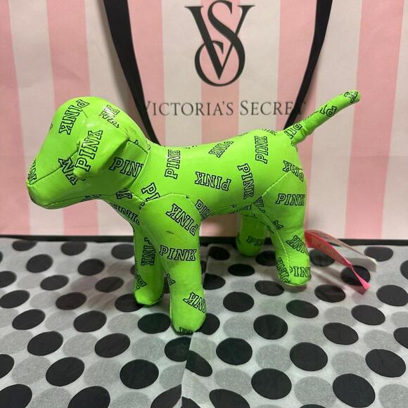 PINK Victoria’s Secret Mini Dog Plush - Picture 1 of 3
